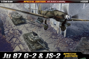 Academy 12539 1/72 Ju87G-2 & JS-2