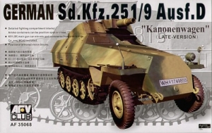 AFV Club AF35068 1/35 Sd.Kfz.251/9 Ausf.D "Kanonenwagen" (Late Version)