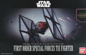 Bandai 203219 1/72 First Order Special Forces Tie Fighter [Star Wars] {sealmodel code: 6}