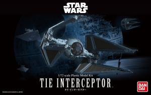 Bandai 0208099 1/72 Tie Interceptor [Starwars]