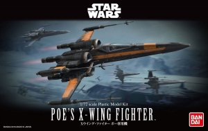 Bandai 210500 1/72 Poe's X-Wing Fighter [Star Wars] {sealmodel code: 6}