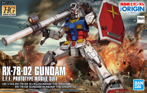 Bandai HG-OR-026(5058929) 1/144 RX-78-02 Gundam [The Origin] {sealmodel code: 7}