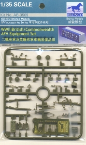 Bronco AB3509 1/35 WWII British Commonwealth AFV Equipment Set
