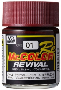 Mr. Color Revival CRE01 Cranberry Red Pearl (18ml) [Car - Pearl]