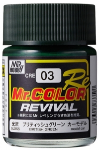 Mr. Color Revival CRE03 British Green (18ml) [Car - Gloss]
