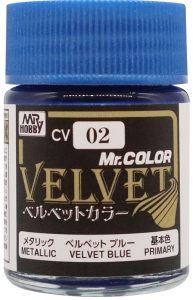 Mr. Color Velvet CV02 Velvet Blue (18ml) [Metallic - Primary]