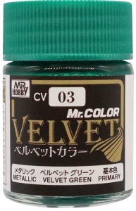Mr. Color Velvet CV03 Velvet Green (18ml) [Metallic - Primary]