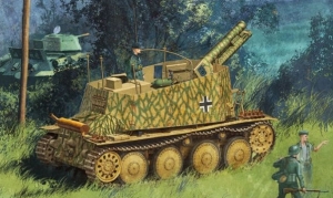 Dragon 6470 1/35  Grille Ausf.H (Sd.Kfz.138/1 Geschutzwagen 38 H fur s.IG.33/1)