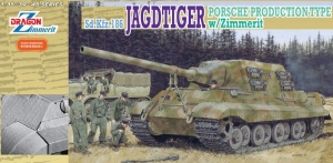 Dragon 6493 1/35 Jagdtiger Porsche Production w/Zimmerit