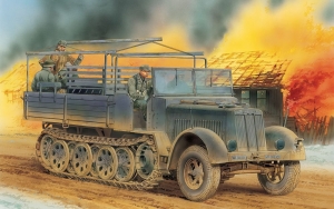 Dragon 6562 1/35 Sd.Kfz.7 8t Half Track Late Production