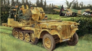 Dragon 6676 1/35 Sd.Kfz.10/5 fur 2cm FlaK 38