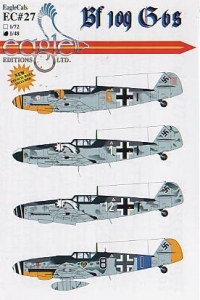 EagleCals Decal EC#27 Bf109G-6