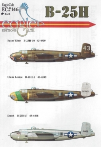 EagleCals Decal EC#146 B-25H