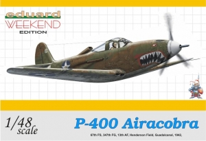Eduard 8471 1/48 P-400 Airacobra [Weedend Edition]