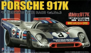 Fujimi RS-84(12388) 1/24 Porsche 917K "1971 Sebring 12-Hour Race Winner No.3) w/ Photo-Etched Parts