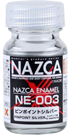 Gaianotes Enamel Color NE-003 Pinpoint Silver (10ml) [Nazca]