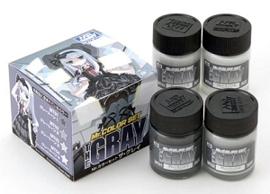 Mr Hobby CS564 Mr Color Set: The Gray