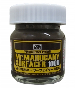 Mr Hobby SF290 Mr. Surfacer 1000 (40ml) [Mahogany (Dark Brown)]