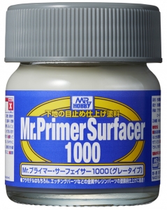 Mr. Hobby SF287 Mr. Primer Surfacer 1000 (40ml) [Gray]