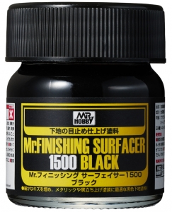 Mr. Hobby SF288 Mr. Finishing Surfacer 1500 (40ml) [Black]