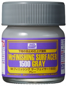 Mr. Hobby SF289 Mr. Finishing Surfacer 1500 (40ml) [Gray]
