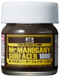 Mr. Hobby SF290 Mr. Surfacer 1000 (40ml) [Mahogany (Dark Brown)]