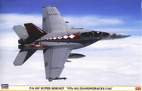 Hasegawa 09802 1/48 F/A-18F Super Hornet "VFA-102 Diamondbacks CAG 2005/2006"