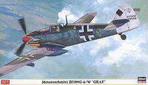 Hasegawa 09915 1/48 Bf109G-6/W "Graf"