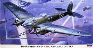 Hasegawa 00929 1/72 He111H-8 w/Balloon Cable Cutter