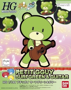 Bandai HG-PT08(0211235) 1/144 Petit'Gguy [Surf Green & Guitar]