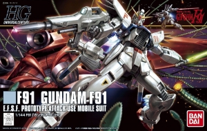 Bandai HG-UC167(185142) 1/144 F91 Gundam F91 {sealmodel code: 5.5}