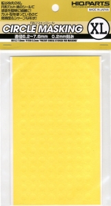 HIQParts CMS-XL-MSK Pre-Cut Circle Sticker for Masking (XL) [6.2~7.6mm] (1 Pcs)