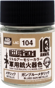 Mr Color LAC-104 Blued Gun Metallic (18ml) [Metallic]
