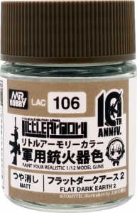 Mr Color LAC-106 Flat Dark Earth 2 (18ml) [Matt]