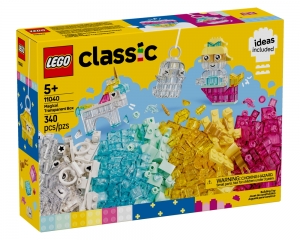 LEGO 11040 Classic: Magical Transparent Box (340 Pcs)