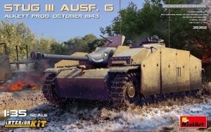MiniArt 35352 1/35 StuG III Ausf.G (Oct 1943 - Alkett Production) [Interior Kit]