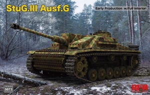 RyeField Model 5073 1/35 StuG.III Ausf.G (Early Production) w/Interior