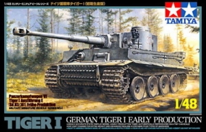 Tamiya 32504 1/48 German Tiger I (Early Production) {sealmodel code: 7}
