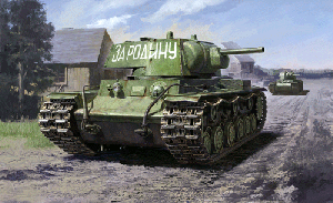 Tamiya 32535 1/48 Russian Heavy Tank KV-1 {sealmodel code: 7}