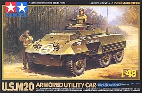 Tamiya 32556 1/48 U.S. M20 Armored Utility Car {sealmodel code: 5.5}