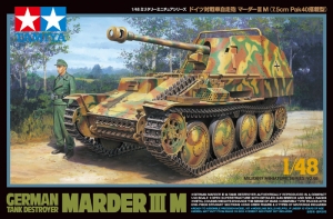 Tamiya 32568 1/48 German Tank Destroyer Marder III M (7.5cm PaK40) {sealmodel code: 5.5}