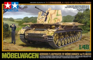 Tamiya 32573 1/48 German Flakpanzer IV Mobelwagen (w/Flak43) {sealmodel code: 5.5}