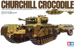 Tamiya 35100 1/35 British Churchill Crocodile / Churchill Mk. VII