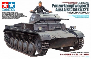 Tamiya 35292 1/35 German Panzerkampfwagen II Ausf.A/B/C "French Campaign" {sealmodel code: 6}