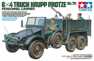 Tamiya 35317 1/35 6X4 Krupp Protze (Kfz.70) Personnel Carrier {sealmodel code: 6}