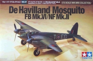Tamiya 60747 1/72 De Havilland Mosquito FB Mk.VI / NF Mk.II {sealmodel code: 6}