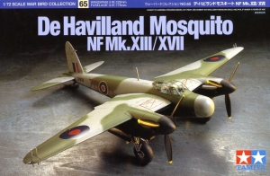 Tamiya 60765 1/72 DeHavilland Mosquito NF Mk.XIII / Mk.XVII {sealmodel code: 6}