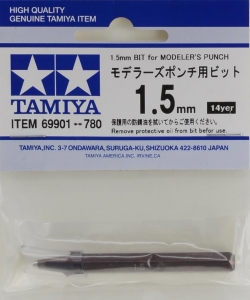 Tamiya 69901 1.5mm Bit for Modeler's Punch (74122)