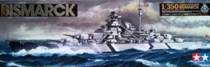 Tamiya 78013 1/350 German Battleship Bismarck