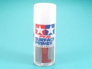Tamiya 87044 FINE Surface Primer L for Plastic & Metal (Spray 180ml) [White]